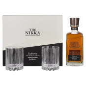 Japonski Whisky Nikka The Nika tailored + 2 kozarca GB 0,7 l