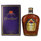 Kanadski whisky Crown Royal Whiskey Blended + GB 1 l