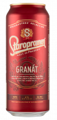 Pivo granat Staropramen 0,5 l