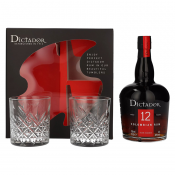 Rum Dictador 20 Y Solera + 2 kozarca + GB 0,7 l