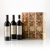 Vino CAVALLI COLLECTION IGT ROSSO TOSCANA Tenuta Degli Dei Roberto & Tommaso CAVALLI + GB 3 x 0,75 l