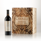 Vino IGT ROSSO TOSCANA Tenuta Degli Dei Roberto & Tommaso CAVALLI + GB 0,75 l