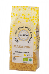 BIO brezglutenske testenine makarončki (1000g)