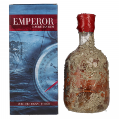 Rum Emperor DEEP BLUE Jubilee Cognac Finish + GB 0,7 l