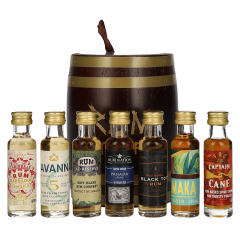 Rum Tasting box Ich liebe RUM + GB 7 x 0,02 l