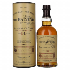 Škotski whisky Balvenie 14yo Caribbean Cask Finish + GB 0,7 l