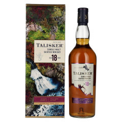 Škotski whisky Talisker 18 Single Malt + GB 0,7 l