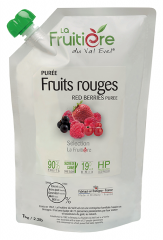 Sveži sadni pire Rdeče sadje La Fruitiere 1 kg