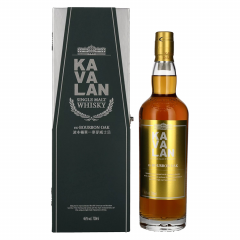 Tajvanski whisky Kavalan EX-BOURBON CASK Oak Single Malt + GB 0,7 l