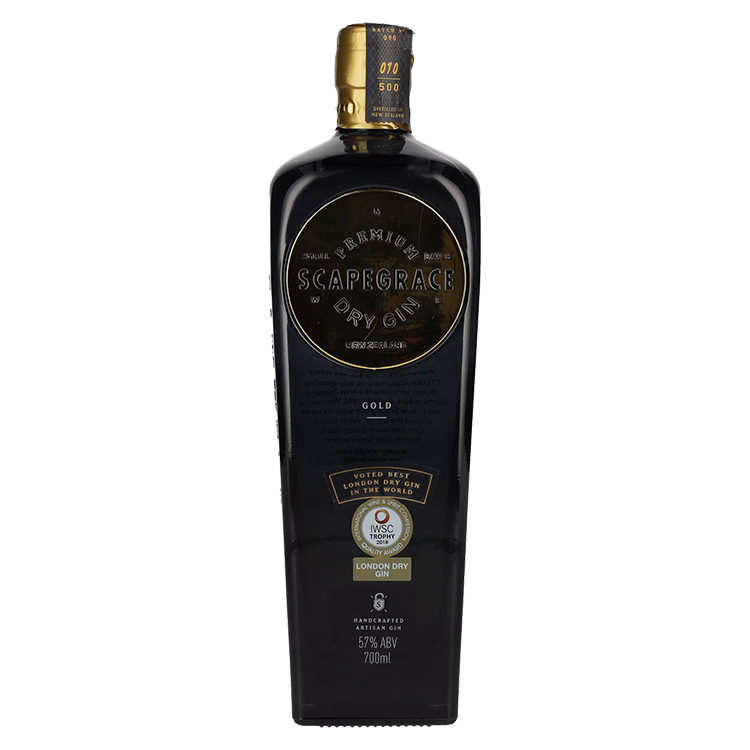 Gin Scapegrace Gold Premium Dry 0,7 l