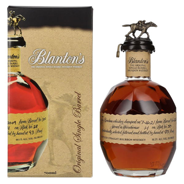 Ameriški Whisky The Original Single Barrel Burbon Blanton's + GB  0,7 l