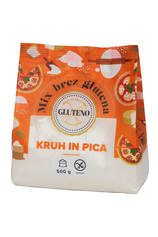 BIO brezglutenska Moka MIX mešanica za kruh GLUTENO 500 g