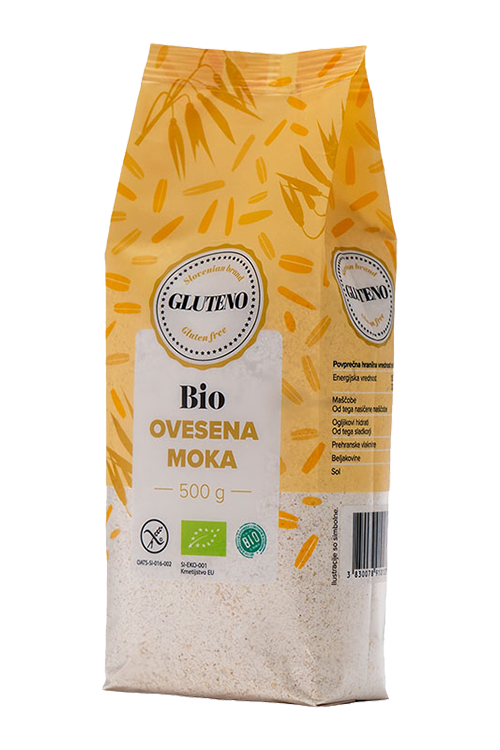 BIO brezglutenska ovsena moka (400g)