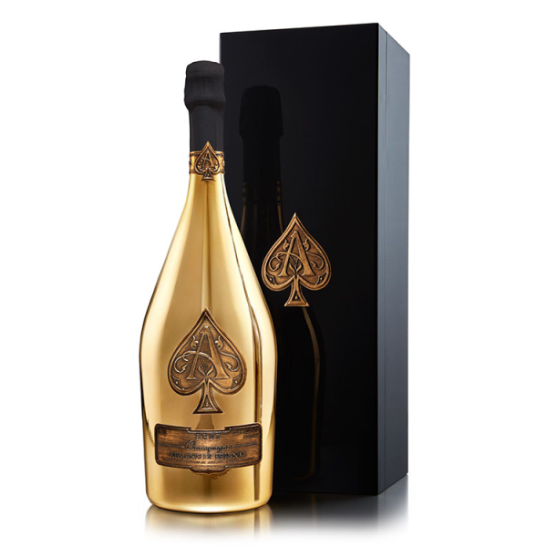 Champagne Brut Gold Armand de Brignac + GB 1,5 l