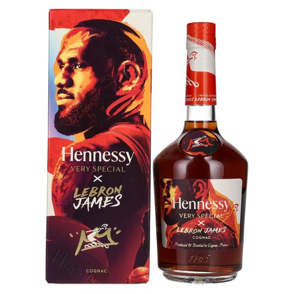 Cognac Hennessy VS Lebron James + GB 0,7 l