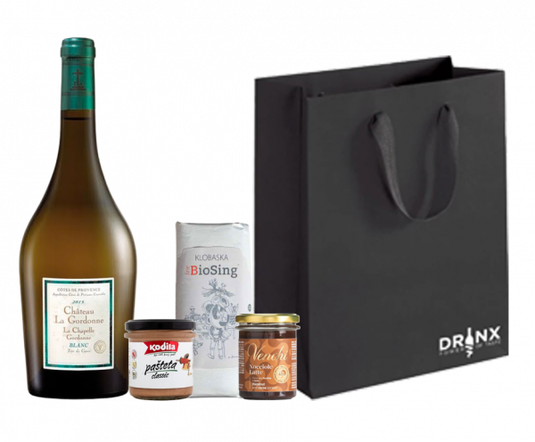 Darilni paket C8 La Chapelle White Chateau La Gordonne 0,75 l