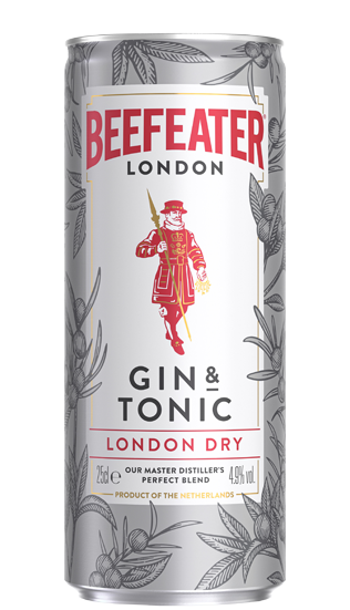 Gin Beefeater Dry Gin & Tonic Rtd 0,25 l