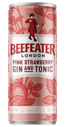 Gin Beefeater Pink & Tonic Rtd 0,25 l