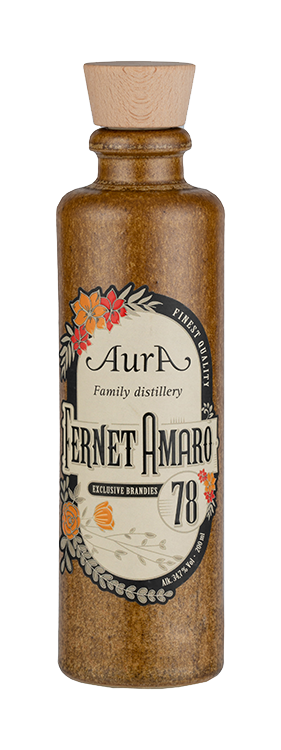 Grenčica Fernet Amaro Aura 0,2 l