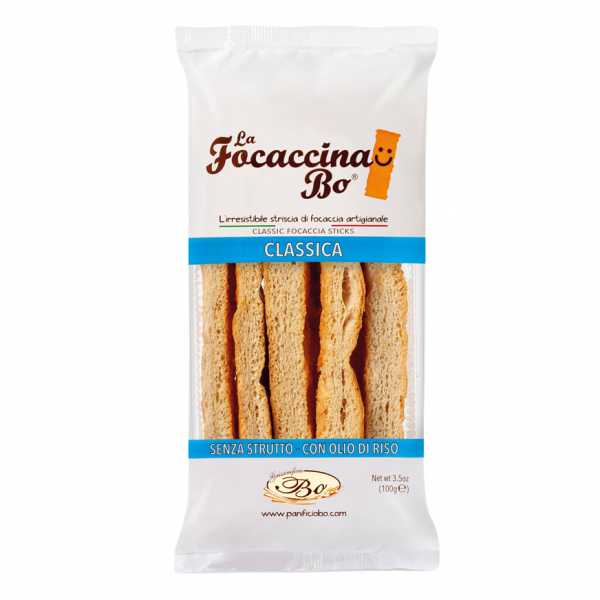 HRUSTLJAVA FOCACCIA BO KLASIČNA Grissinificio Bo 100 g