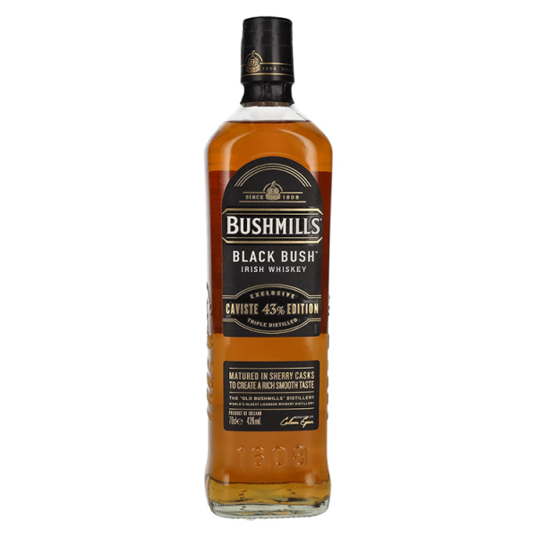 Irski whiskey Black Bush Caviste Edition Bushmills  0,7 l