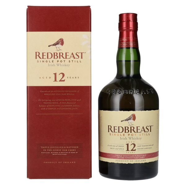 Irski whiskey Redbreast 12 let + GB 0,7 l