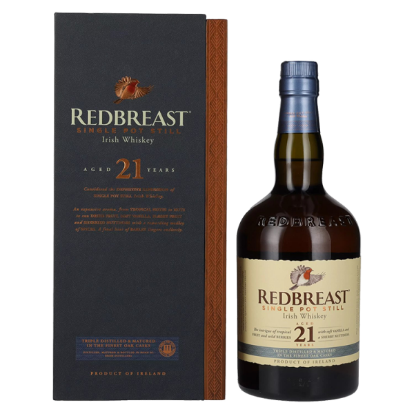 Irski whiskey Redbreast 21y + GB 0,7 l