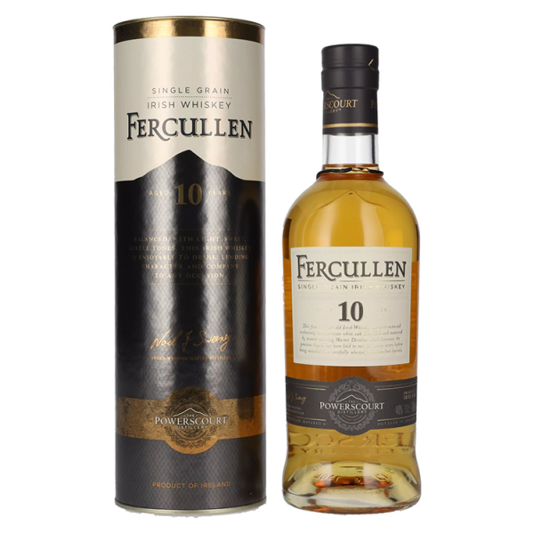 Irski Whisky Fercullen 10y Single grain + GB 0,7 l