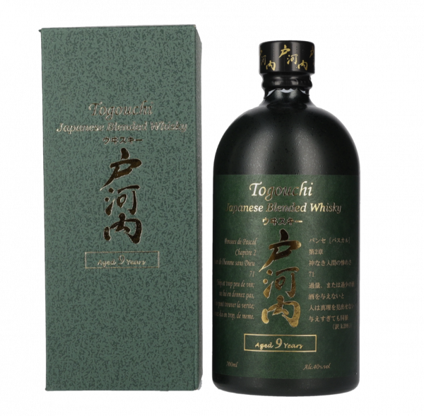 Japonski Whisky 9 years Blended Togouchi + GB 0,7 l