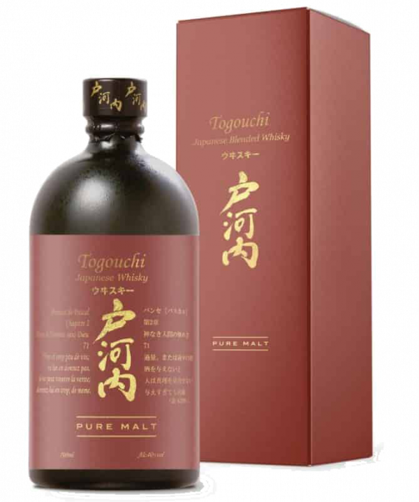 Japonski Whisky Pure Malt Togouchi + GB 0,7 l