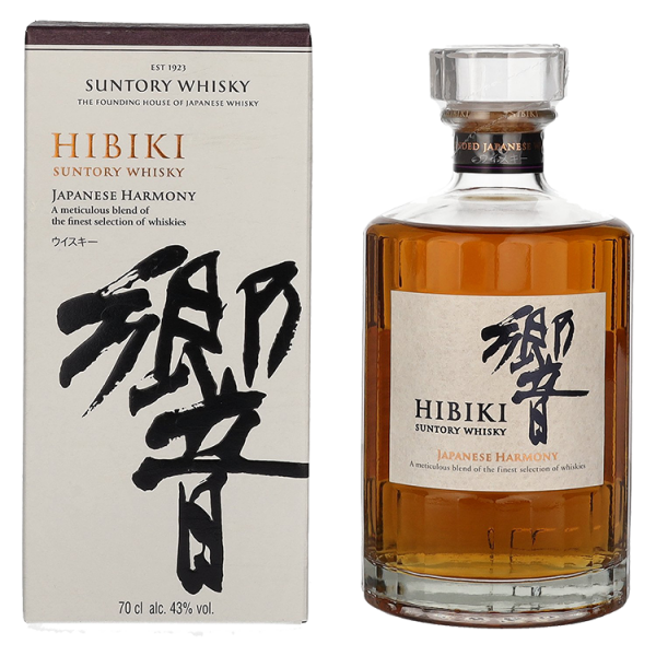 Japonski  Whisky Suntory Hibiki Japanese Harmony + GB 0,7 l