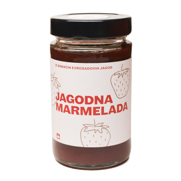 Marmelada jagodna Evrosad 370 ml