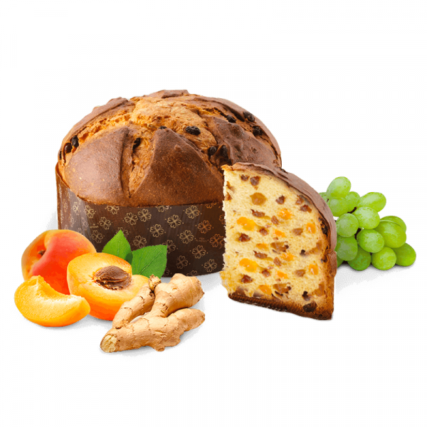 Panettone marelica in ingver Frutta e Fiori Loison 500 g