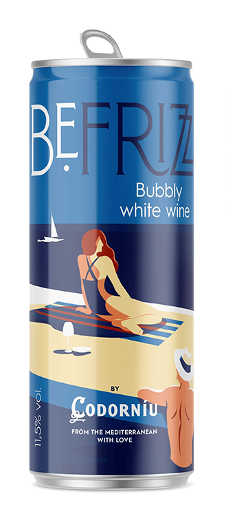 Peneče vino Be Frizz White Codorniu 0,25 l