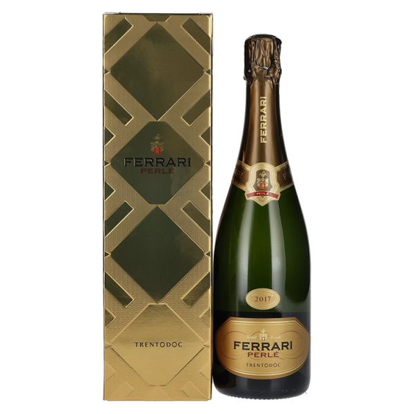 Peneče vino PERLE Brut Ferrari + GB 0,75 l