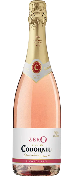 Peneče vino Zero Rose 0% alk. Codorniu 0,75 l