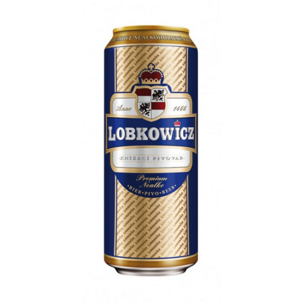 Pivo Brezalkoholno Lobkowicz Premium Alcohol Free PLO 0,5 l