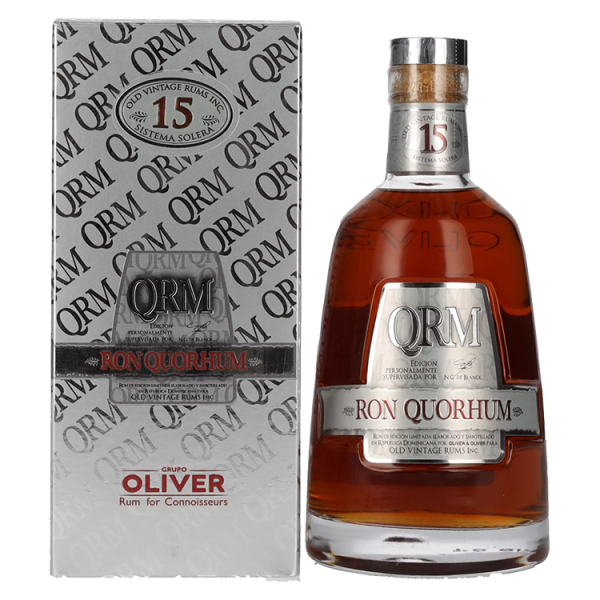 Rum 15 Anos Solera Ron Quorhum + GB 0,7 l