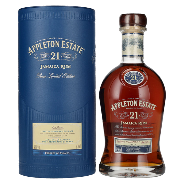 Rum Appleton Estate 21 + GB 0,7 l