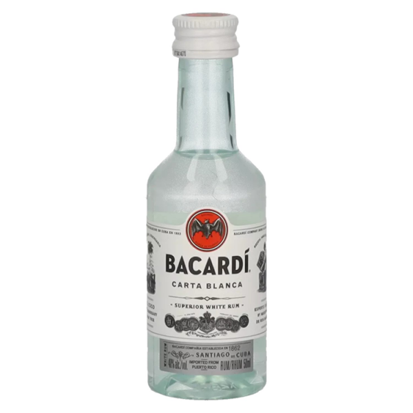 Rum Bacardi Carta Blanca PET 0,05 l