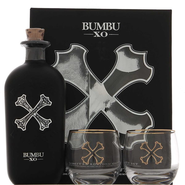 Rum Bumbu XO + 2 Kozarca + GB 0,7 l