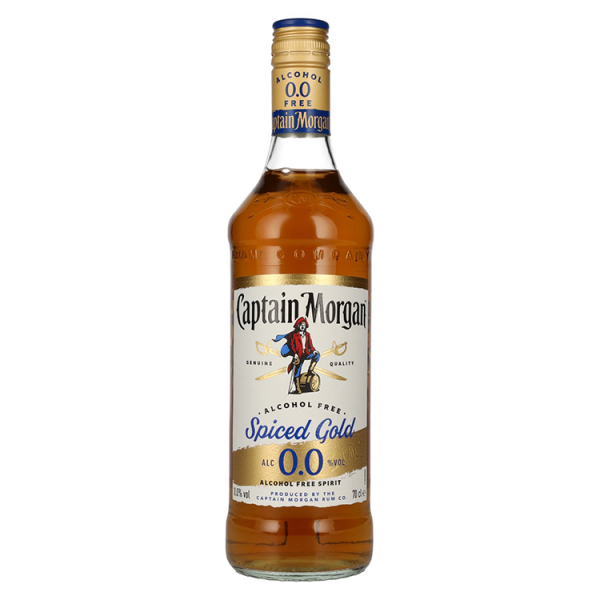 Rum Captain Morgan Brez Alkohola Spiced Gold 0,7 l