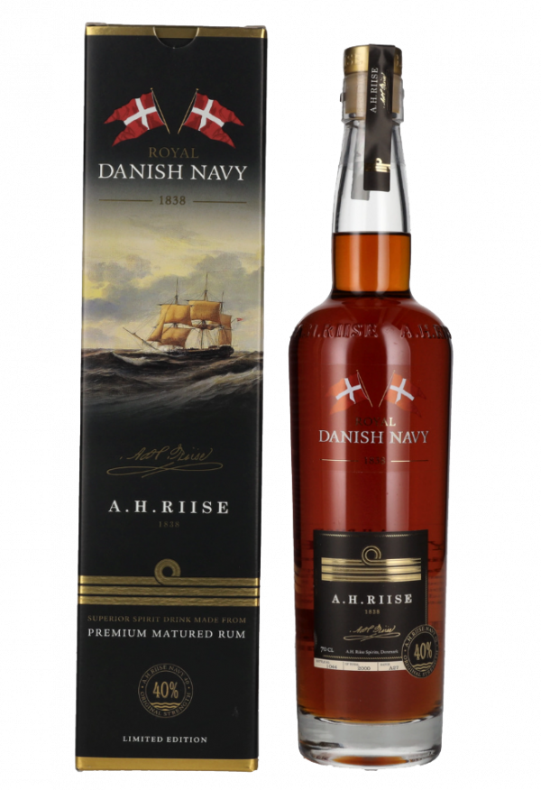 Rum Danish Navy A.H. Riise + GB 0,7 l