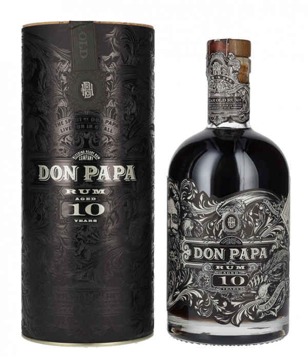 Rum Don Papa 10 y + GB 0,7 l