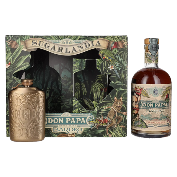 Rum Don Papa Baroko + flask + GB 0,7 l