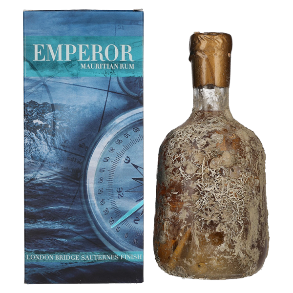 Rum Emperor DEEP BLUE London Bridge Sauternes Finish + GB 0,7 l