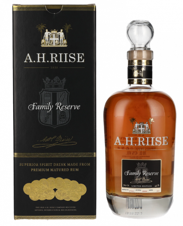 Rum Family Reserve Solera 1838 A.H. Riise 0,7 l