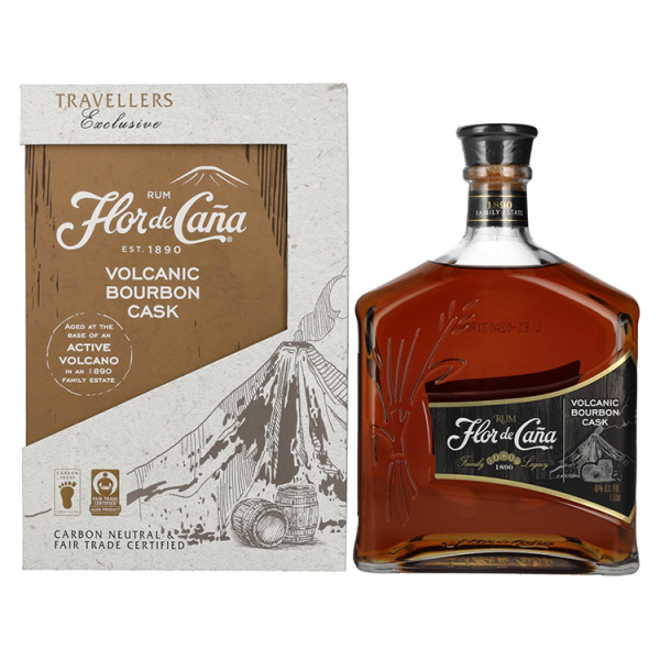 Rum Flor de Cana Volcanic Bourbon Cask GB 0,7 l