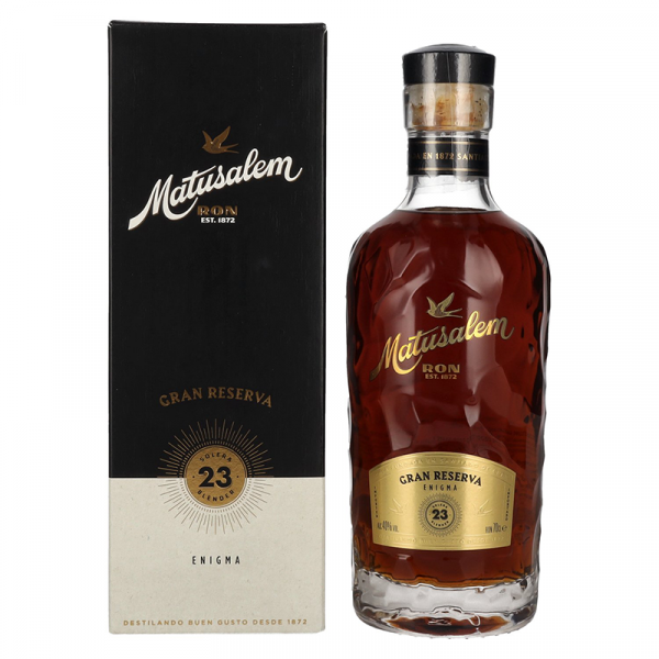 Rum Matusalem ENIGMA Gran Reserva Solera 23 + GB 0,7 l