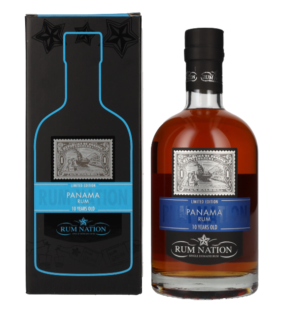 Rum Panama 10yo Rum Nation + GB 0,7 l